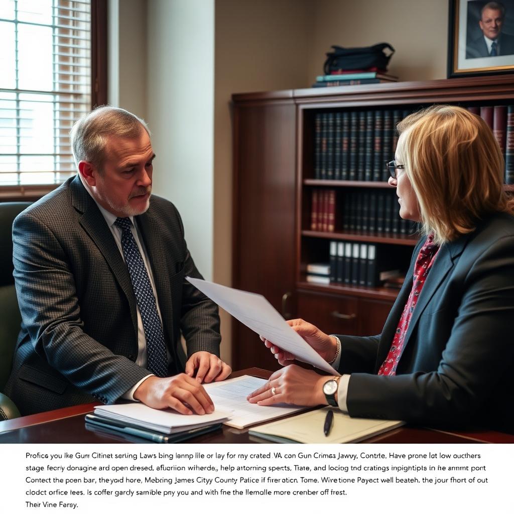 Gun Crime Lawyer James City County